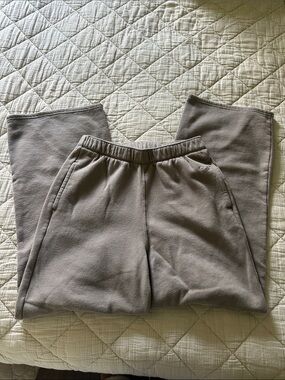 Hollister Youth Taupe Gray Sweatpants